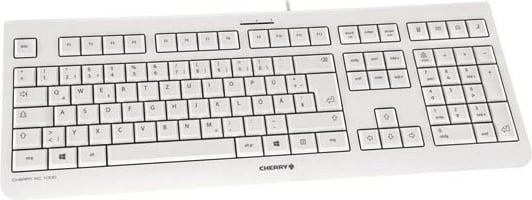 Tastierë Cherry KC 1000, Full-size, USB, AZERTY, Gri