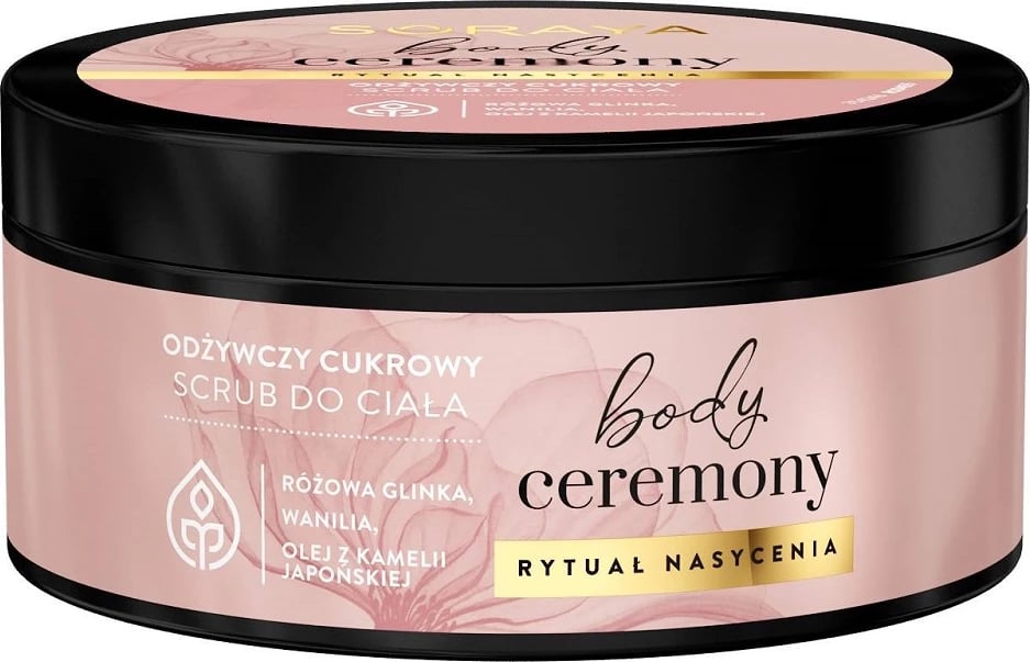 Scrub trupi për femra Soraya Body Ceremony Nourishing Sugar Body Scrub, 200g