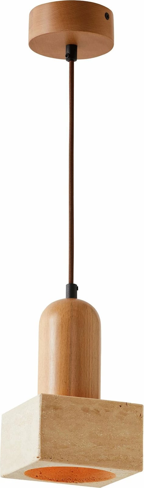 Llambë tavani Opviq, Suala, dru lisi, bezhë