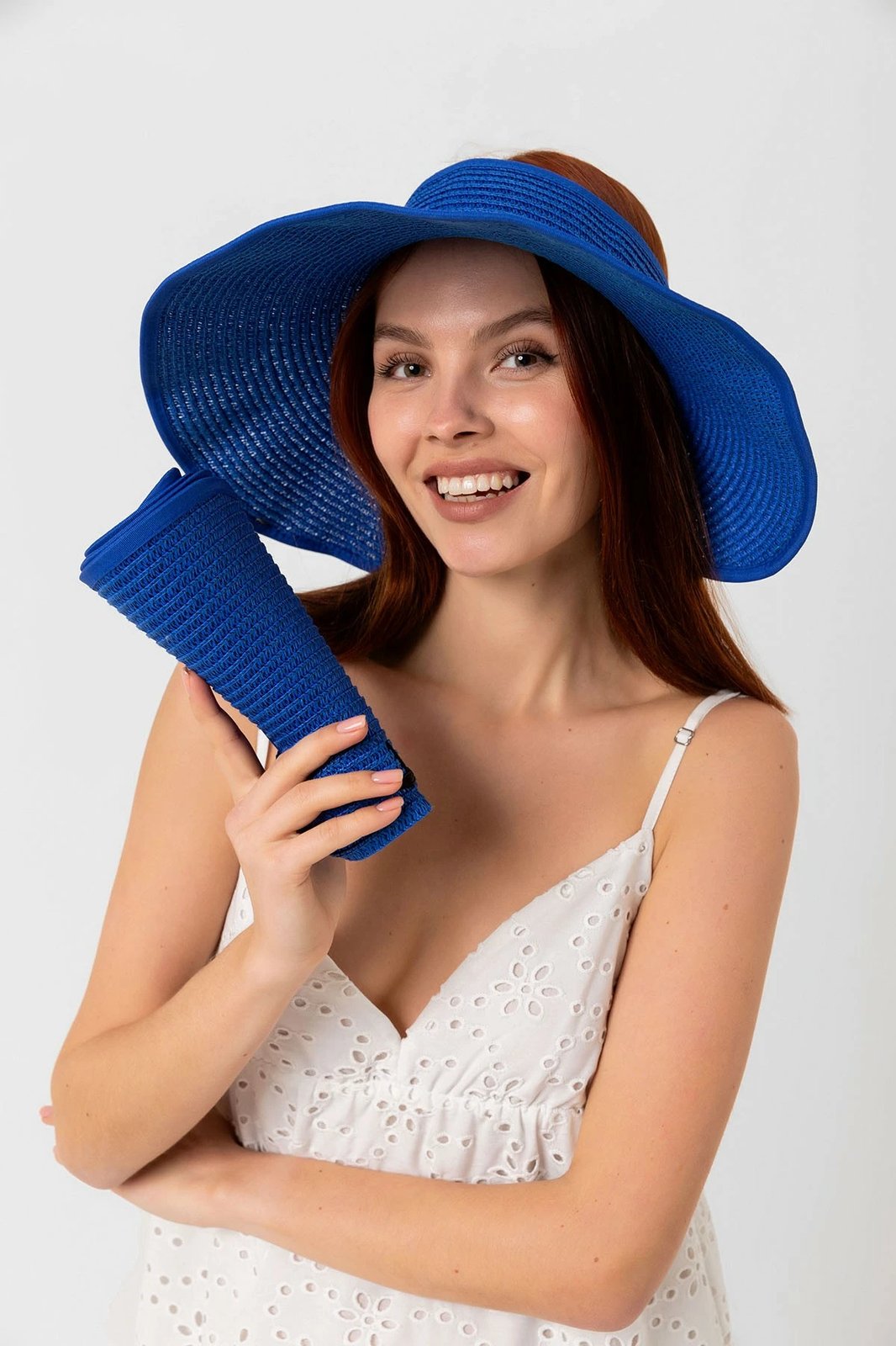 Kapelë për gra, ngjyrë sax blue, Jumeon Hsr2080