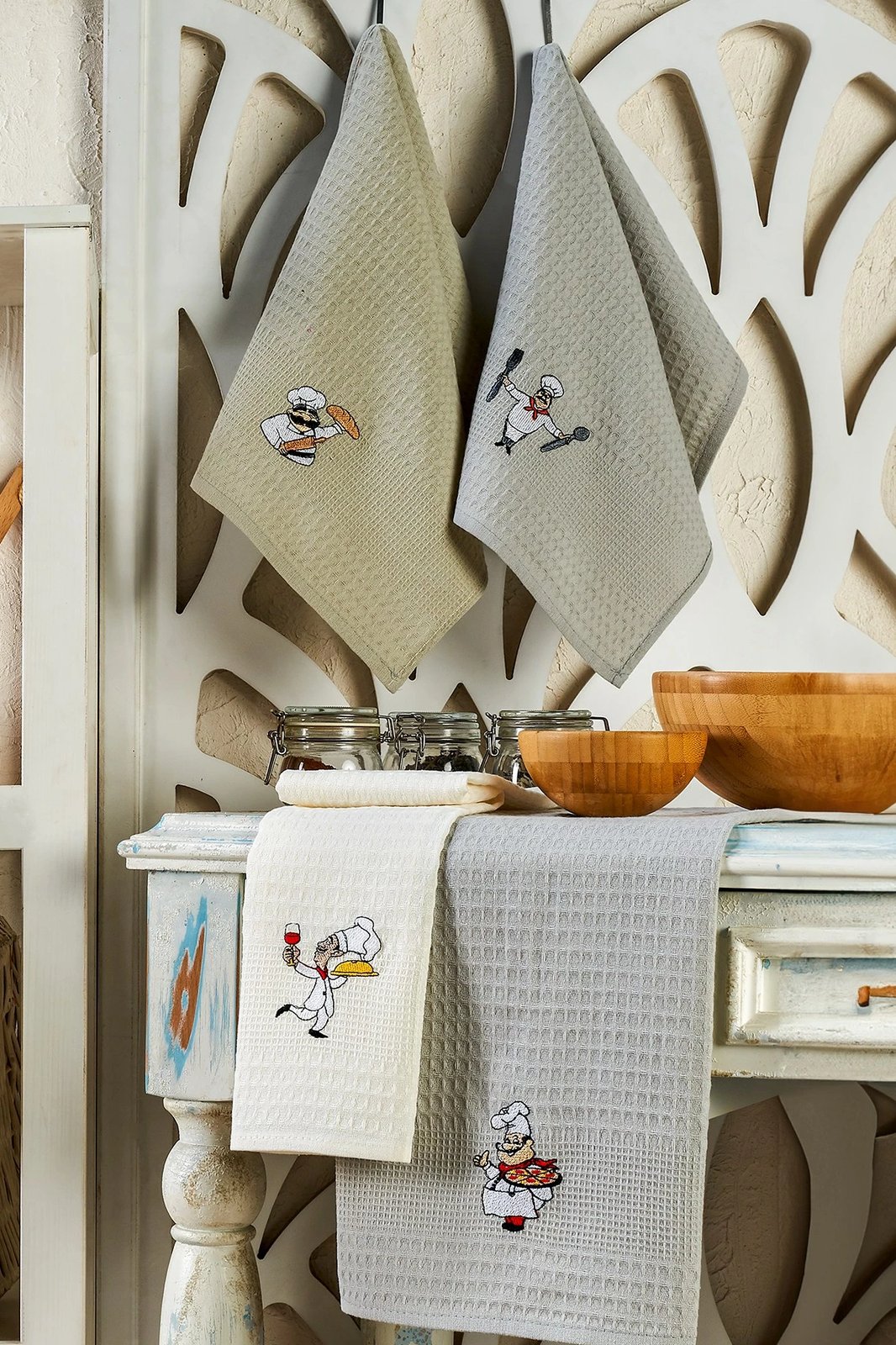 Set peshqirësh kuzhine (6 copë), Mijölnir, Chef