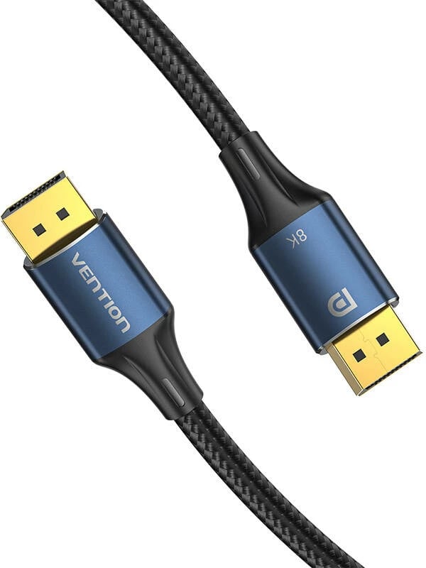 Kabllo DisplayPort 1.4 Vention HCELF, 1m, 8K 60Hz/4K 120Hz, Blu