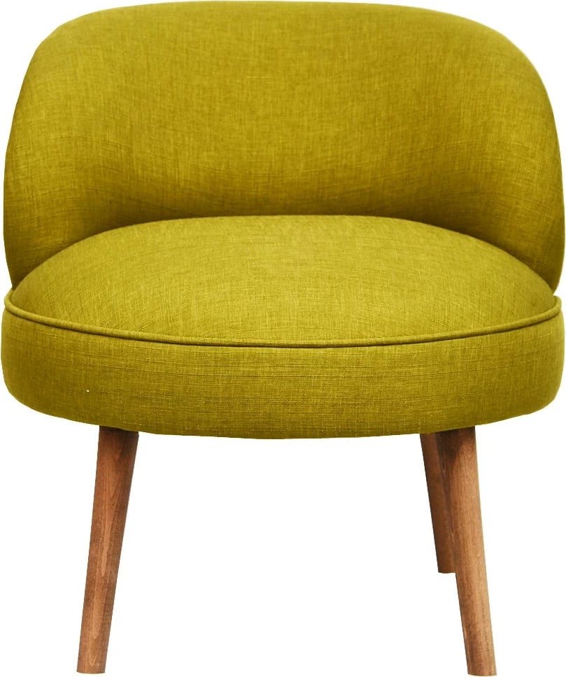 Karrige Wing Atelier del Sofa, ngjyrë jeshile kikiriku, Nice