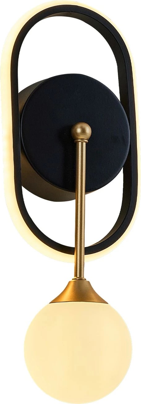 Llambë muri Opviq, L1141, e zezë