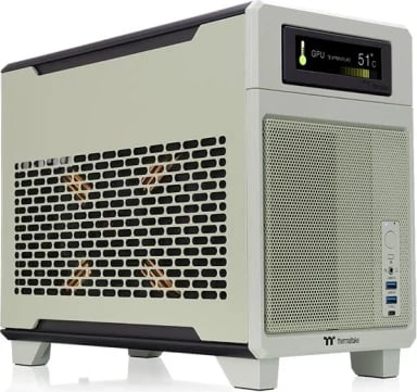 Kasë Thermaltake TR100 Mini-ITX Matcha Green