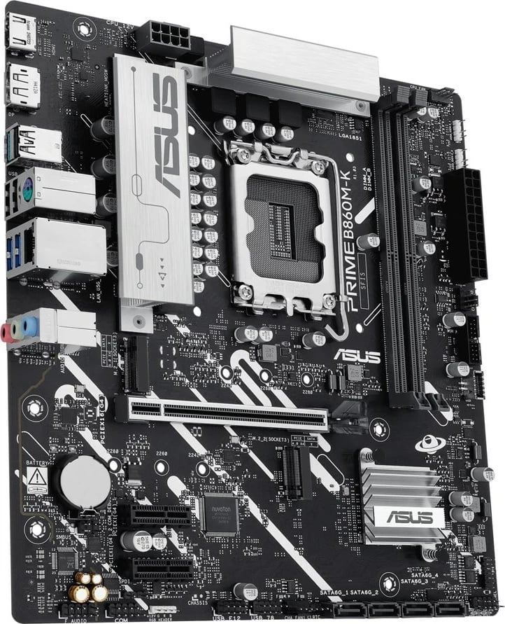 Pllakë amë ASUS PRIME B860M-K, Intel B860, micro ATX