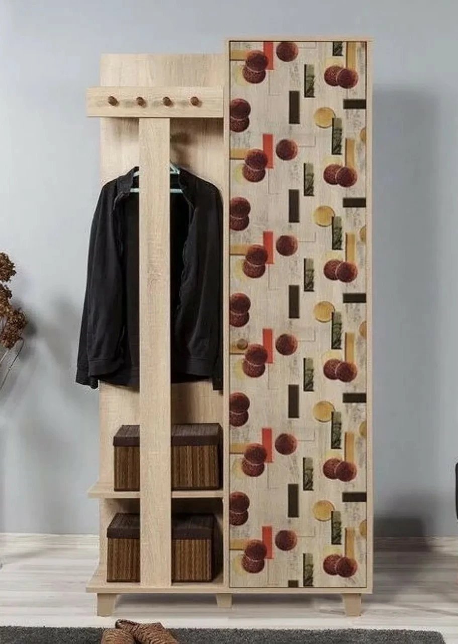 Stendë korridori Skye Decor, ngjyrë lisi Sonoma, Garmanto 90 - 521