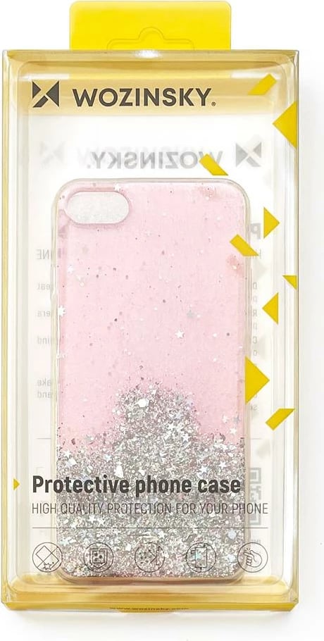 Mbështjellës Wozinsky Star Glitter për Xiaomi Redmi Note 9T 5G, i gjelbër