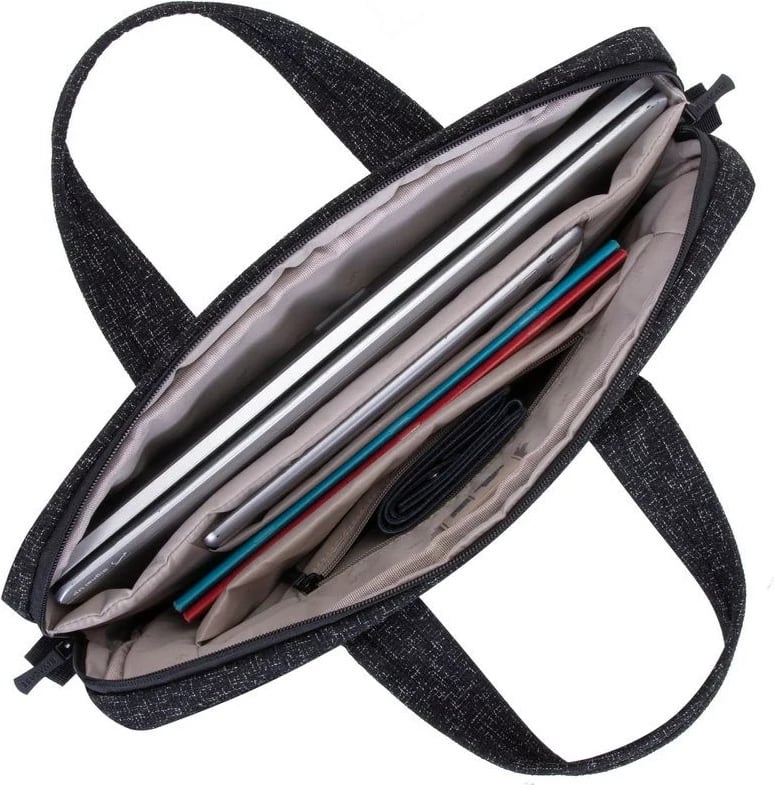 Çantë messenger RivaCase 7931, për laptop 15.6", e zezë