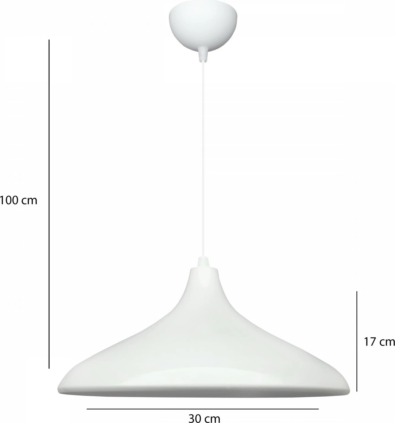 Llambë tavani Opviq, AYD-3726, e bardhë