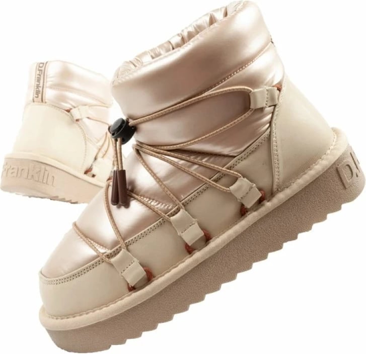 Çizme dimri për femra D.Franklin, të arta