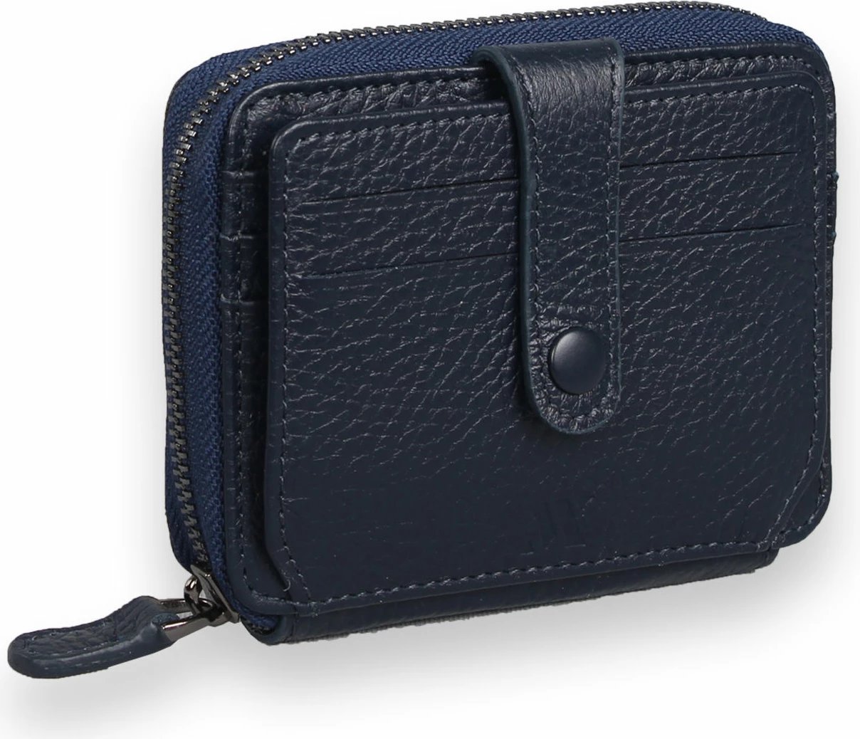 Portofol lëkure origjinale, ngjyrë navy blue, Zoozie Bags 4236