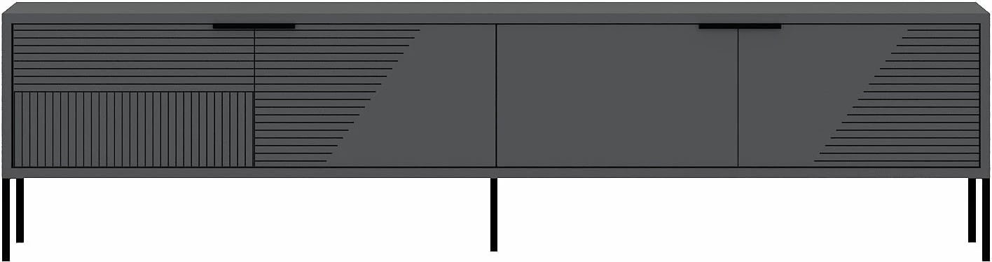 Komodë TV Skye Decor, ngjyrë antracit