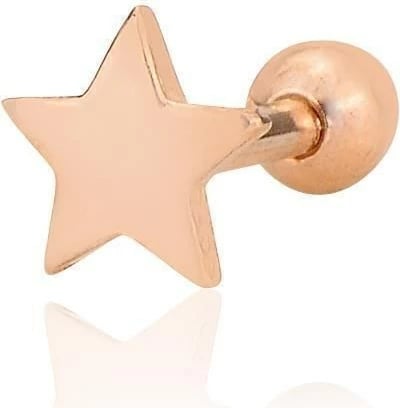 Piercing argjendi, ngjyrë rozë ari, Jumeon, SGTL12318