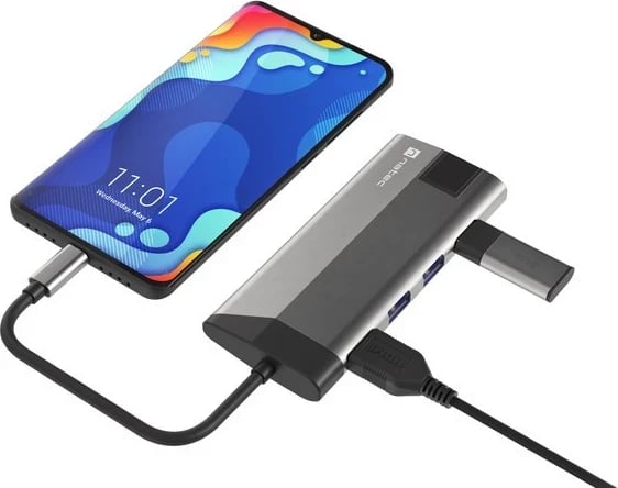 Adapter me shumë porte, Natec, Fowler Plus