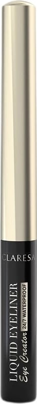 Eyeliner i lëngshëm për femra Claresa Eye Creator Waterproof 01 Black, 3g