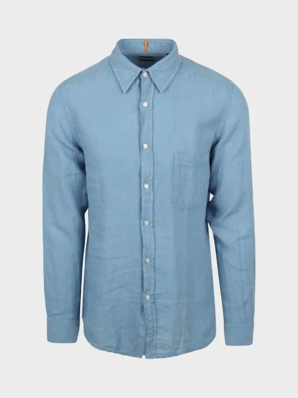 Këmishë për meshkuj Boss, blu