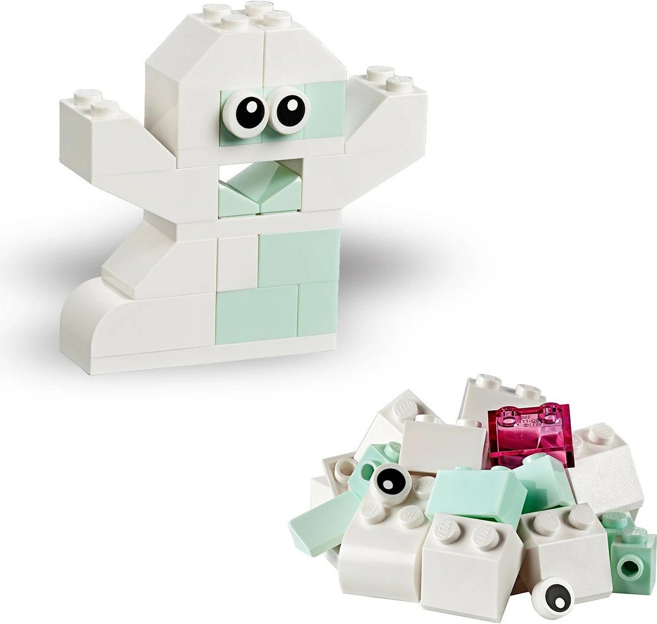 Set ndërtimi LEGO Classic Medium Creative Brick Box 10696, 484 pjesë, shumëngjyrësh