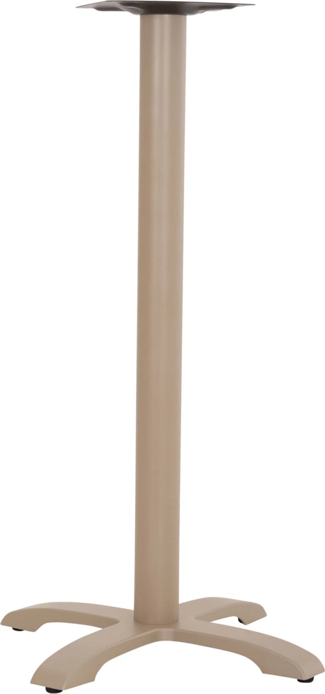 Baza për tavolinë bari, metal/hekuri i derdhur, ngjyrë kapuçino, FH417.25, 62x62x108cm