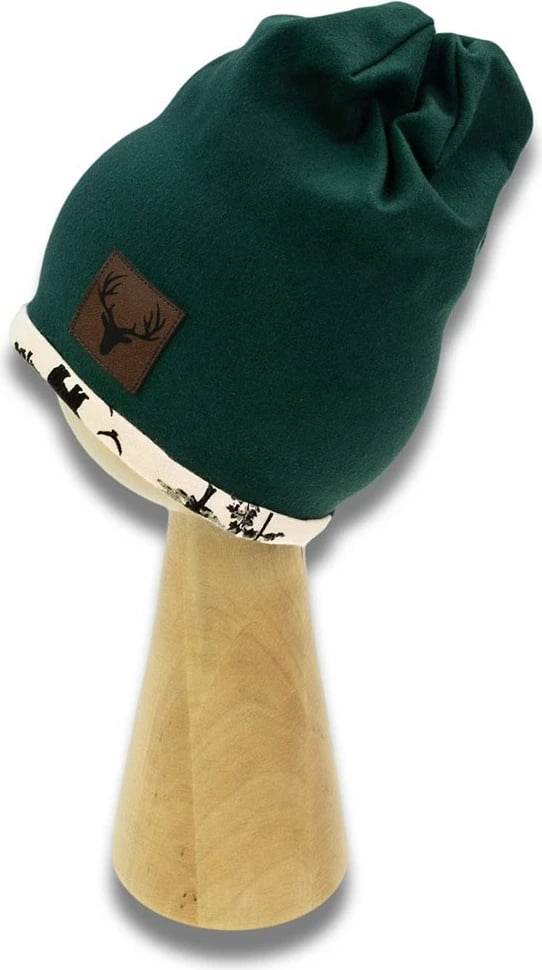 Kapelë bebe, Nicol Bambi, madhësi 68/74, pambuk me elastan, jeshile