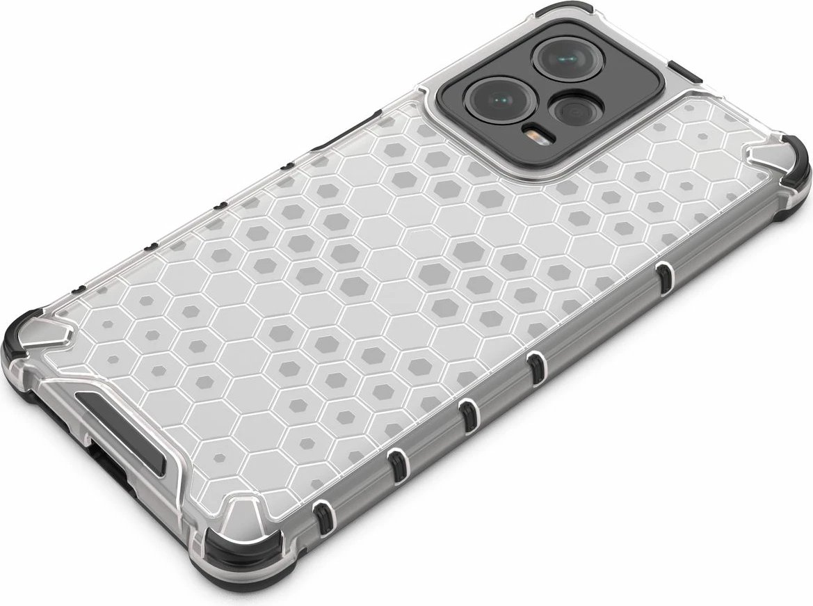 Mbështjellës Hurtel Honeycomb për Xiaomi Redmi Note 12 Pro+, kaltër