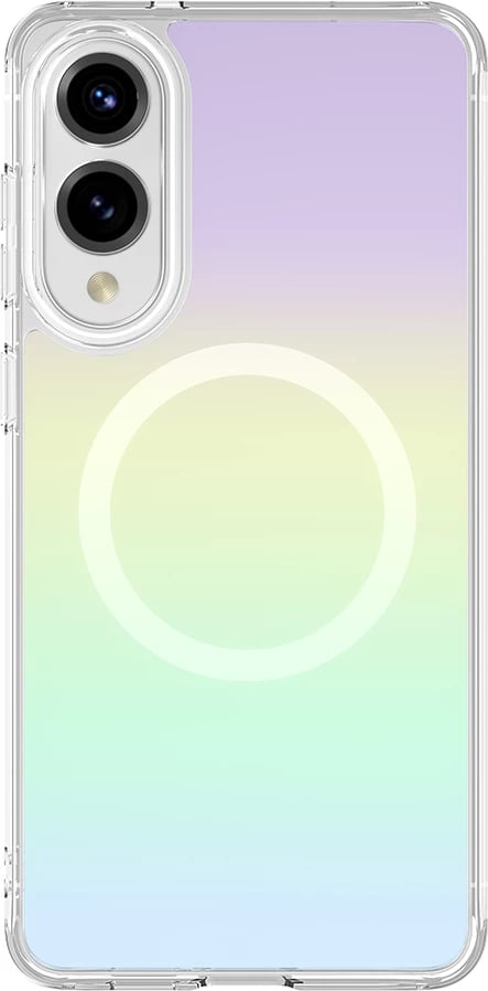 Mbështjellës AmazingThing Minimal Mag me unazë magnetike për Samsung Galaxy S25 Edge, Opalescent