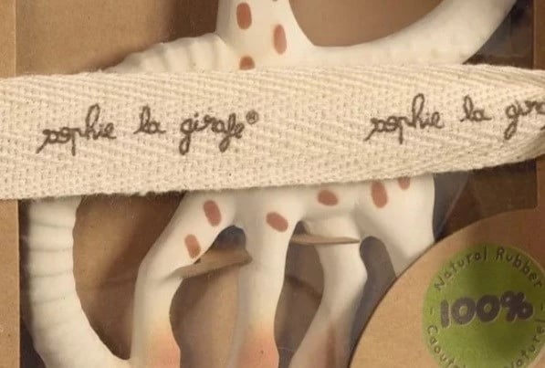 Dhëmbëzues Sophie La Girafe 200318, latex, bezhë