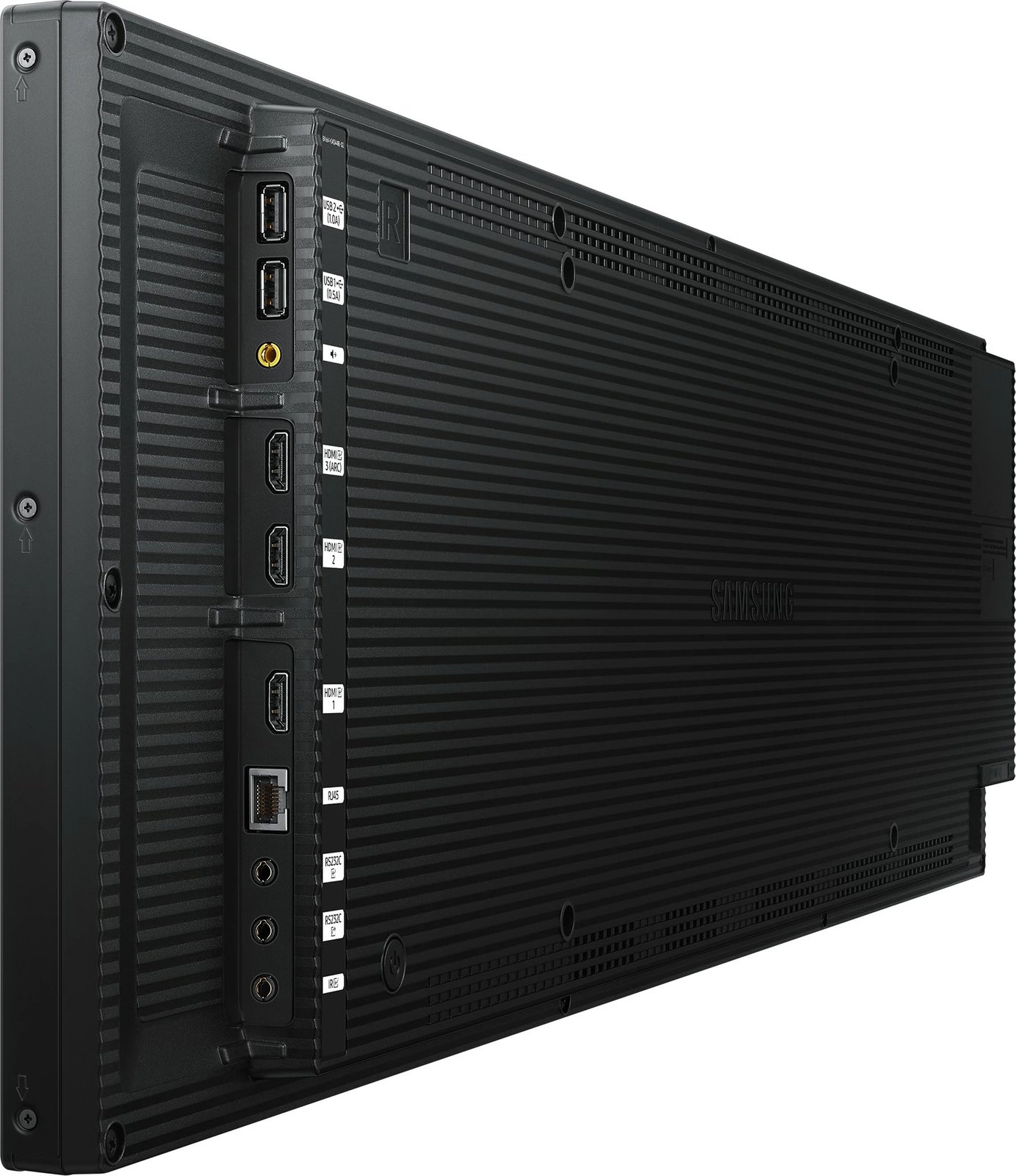 Ekran i gjatë Samsung Smart Signage SH37C, 37 inch, 8GB, Wi-Fi, i zi