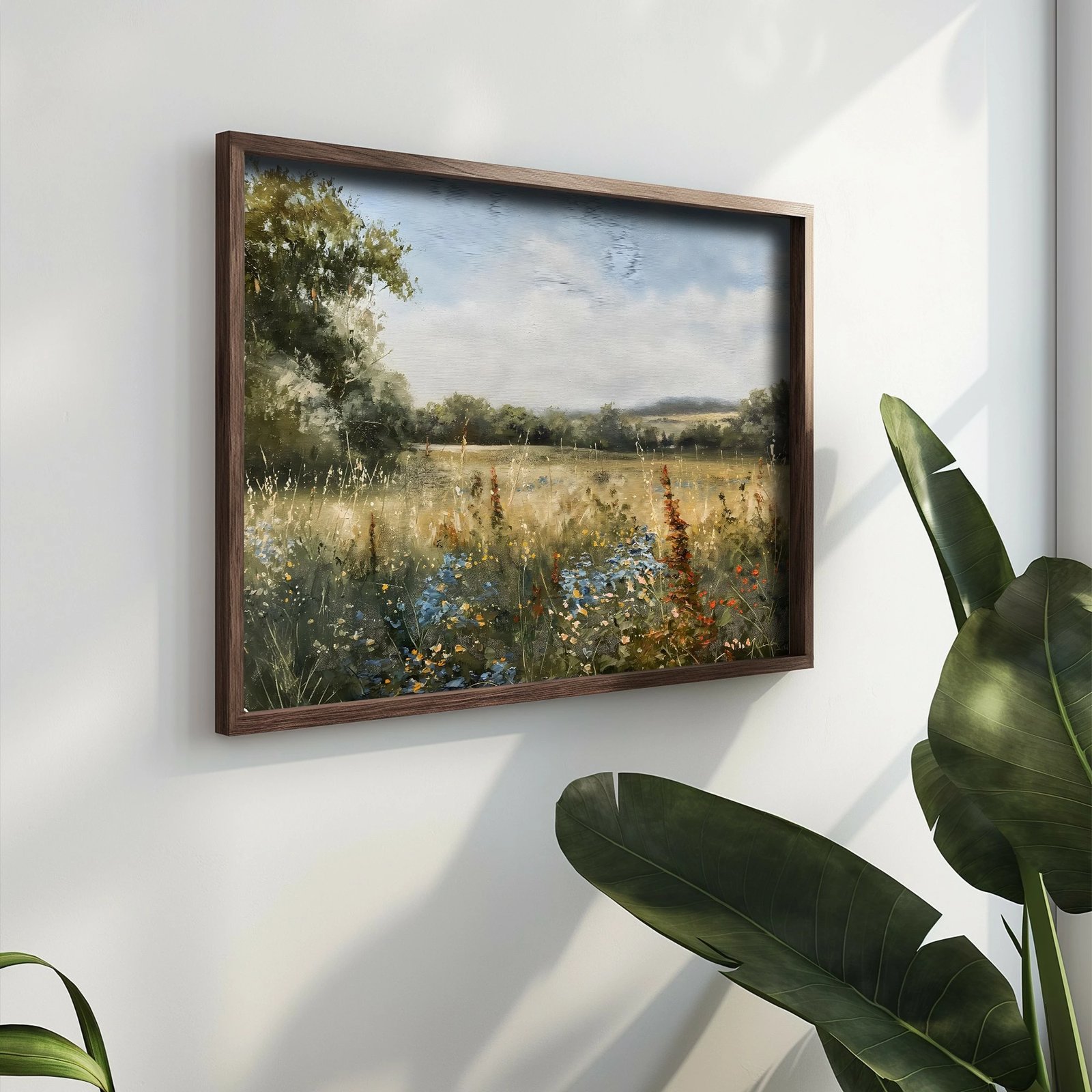 Pikturë dekorative me kornizë MDF, shumëngjyrëshe, Wallity GE191-L