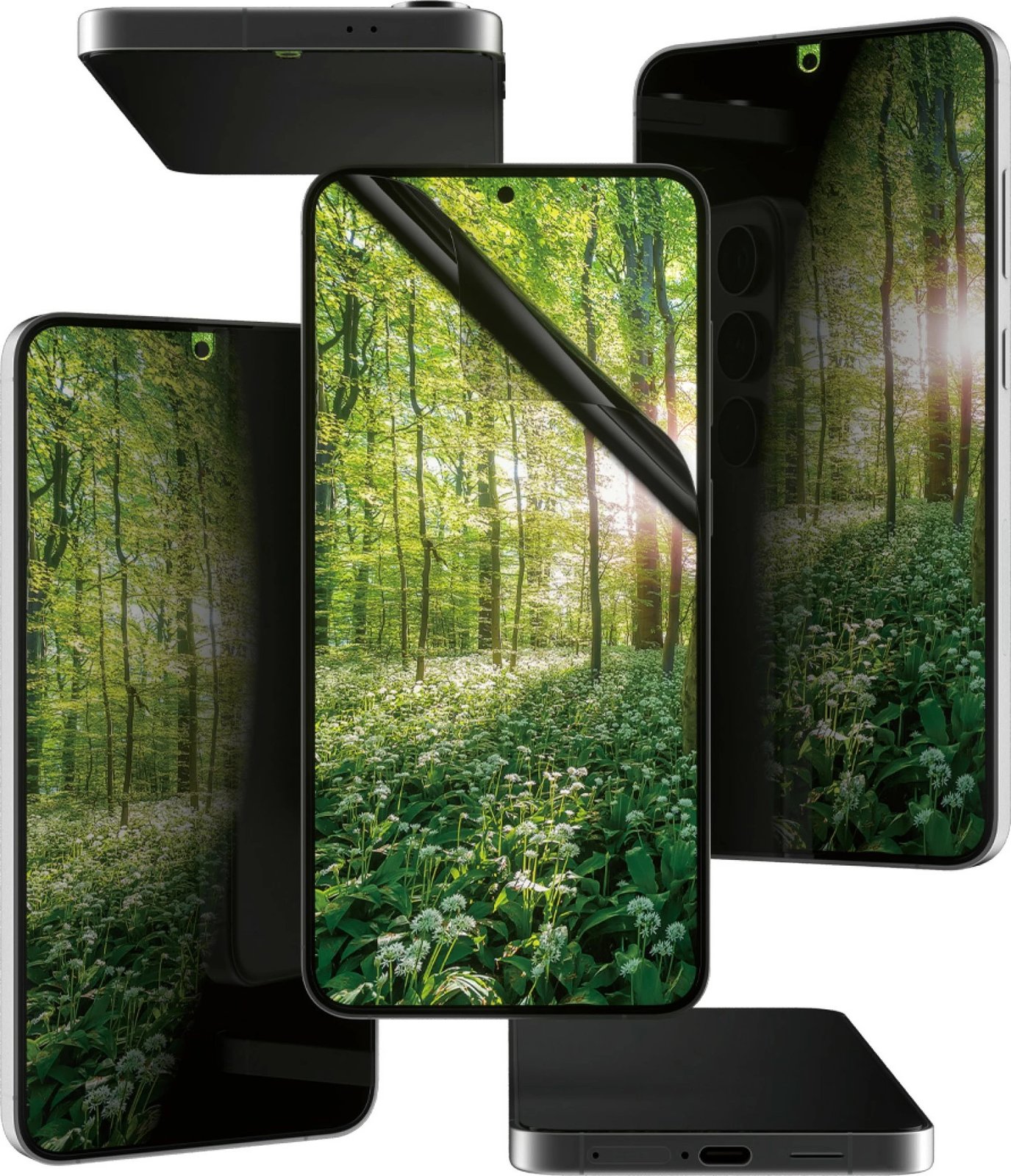 Mbrojtës ekrani PanzerGlass ECO MATRIX 4-way Privacy për Samsung, transparent