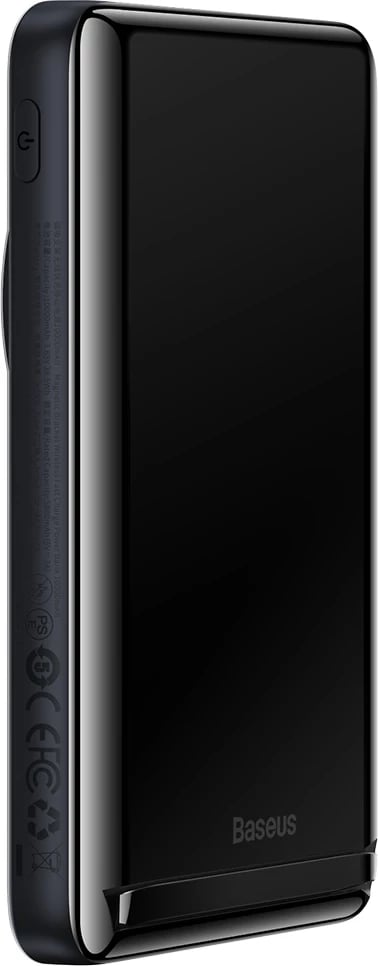 Powerbank Baseus Magnetic Bracket PPCX000203, 10000mAh, MagSafe, 20W, me kabllo USB-C 0.5m, Kaltër e errët