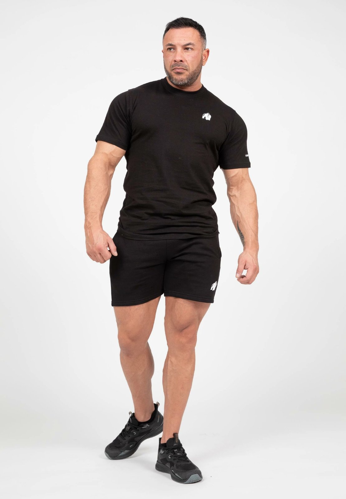 Maice për meshkuj Gorilla Wear, e zezë
