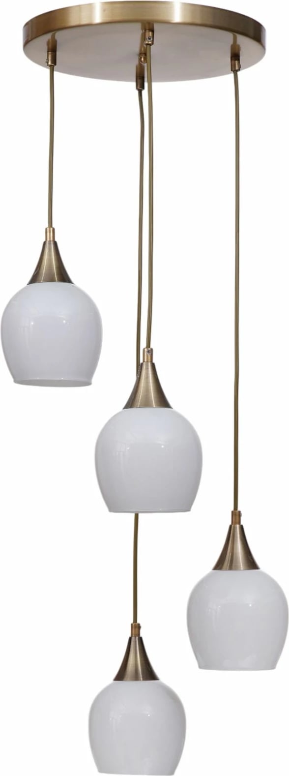 Llambadar Opviq, 9063-4, ngjyrë e bardhë dhe ari