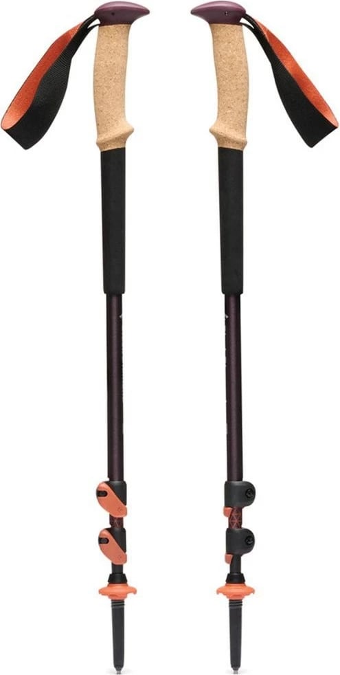 Shkopinj trekking Black Diamond Trail Cork BD110065, 1400 mm, alumini, set 2 copë