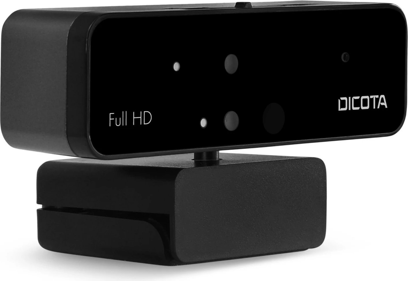 Webcam DICOTA PRO Face Recognition Full HD, 1.5m, e zezë