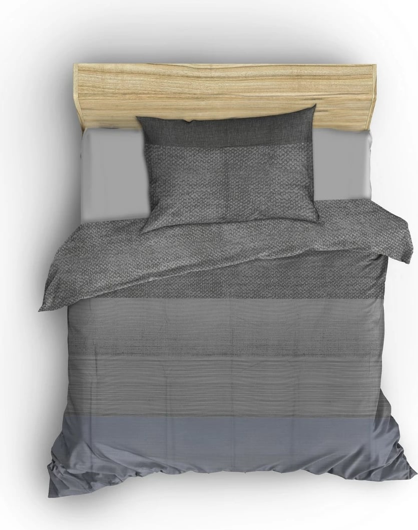 Set mbulesë jorgan për dopio, L'essentiel, ngjyrë gri, kaltër, pudër, Dimlight