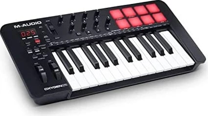 Tastierë MIDI M-AUDIO Oxygen 25 MKV, 25 taste, E zezë