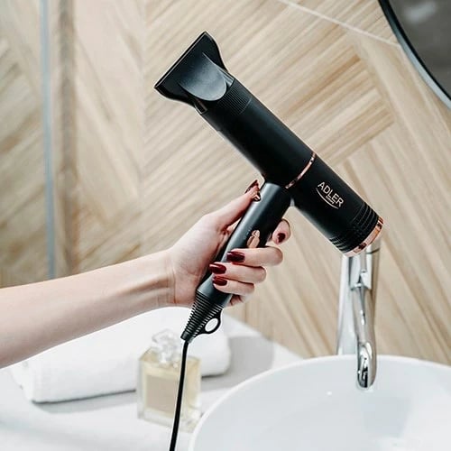 Tharëse flokësh Adler AD 2278, E zezë