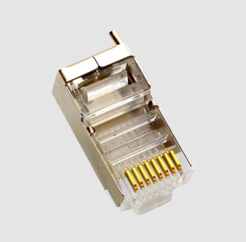 Konektorë RJ-45 Ubiquiti TC-CON-100, Cat5e, 100 copë, Argjendtë