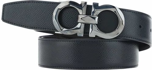 Rrip Ferragamo për meshkuj, i zi