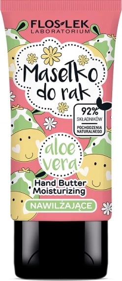 Krem për duar për femra Floslek Moisturizing Aloe Vera Hand Butter 50ml