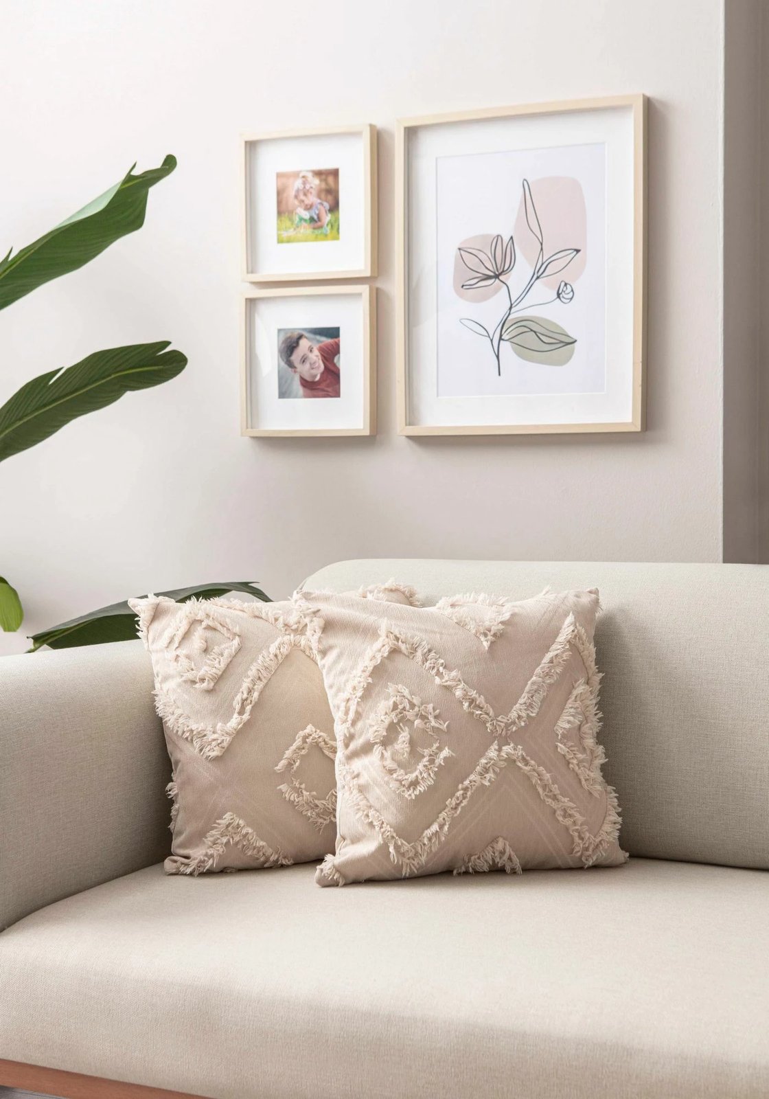 Set mbulesash për jastëkë (2 copë), Evila Originals, bezhë, 2028