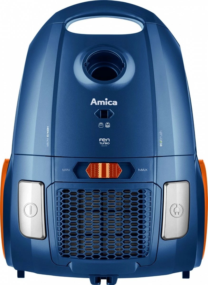 Fshesë me korent me qese Amica FEN TURBO VM2062, HEPA 13, 3L, 900W, Kaltër e errët