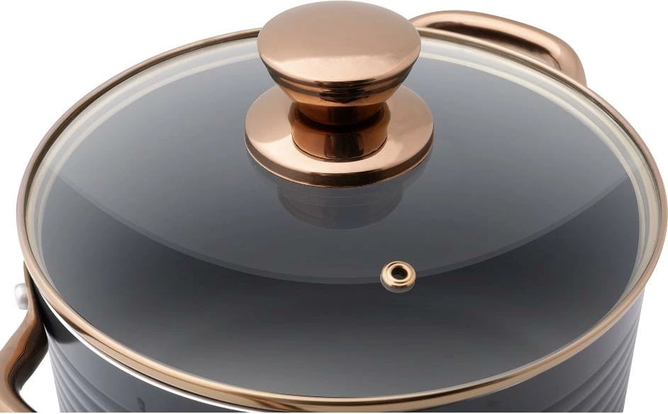 Tenxhere alumini Lamart LT1239 CASSEROLE W/LID 18 cm ORRO