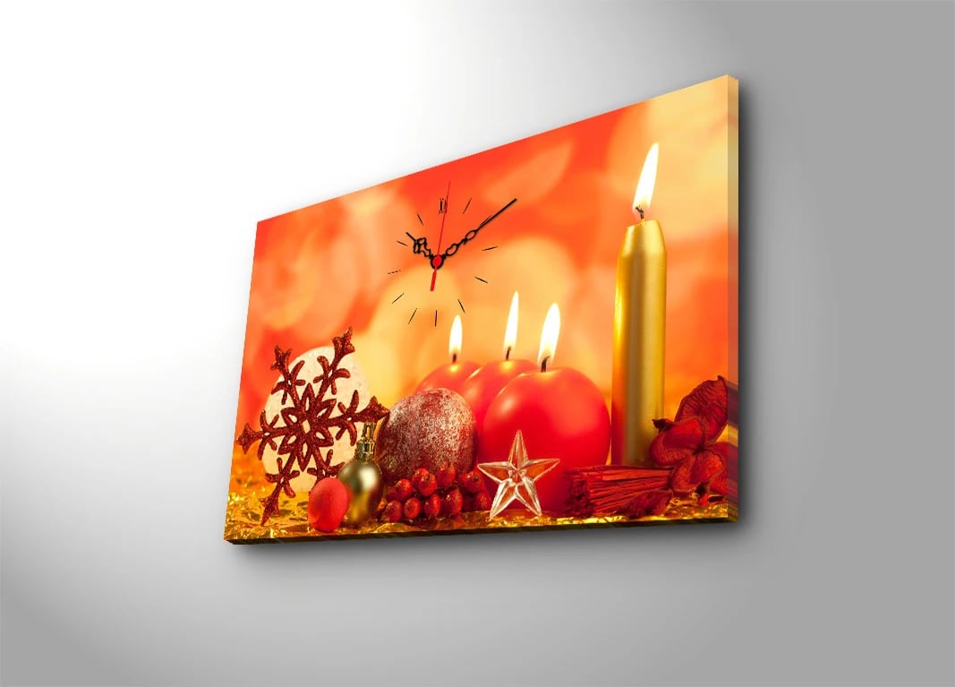 Orë muri dekorative në kanavacë, shumëngjyrëshe, Wallity, YYCS-2