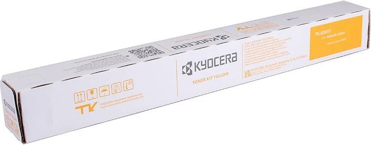 Toner Kyocera TK-8365 (1T02YPANL0), kapacitet 9.800–23.700 faqe, e verdhë