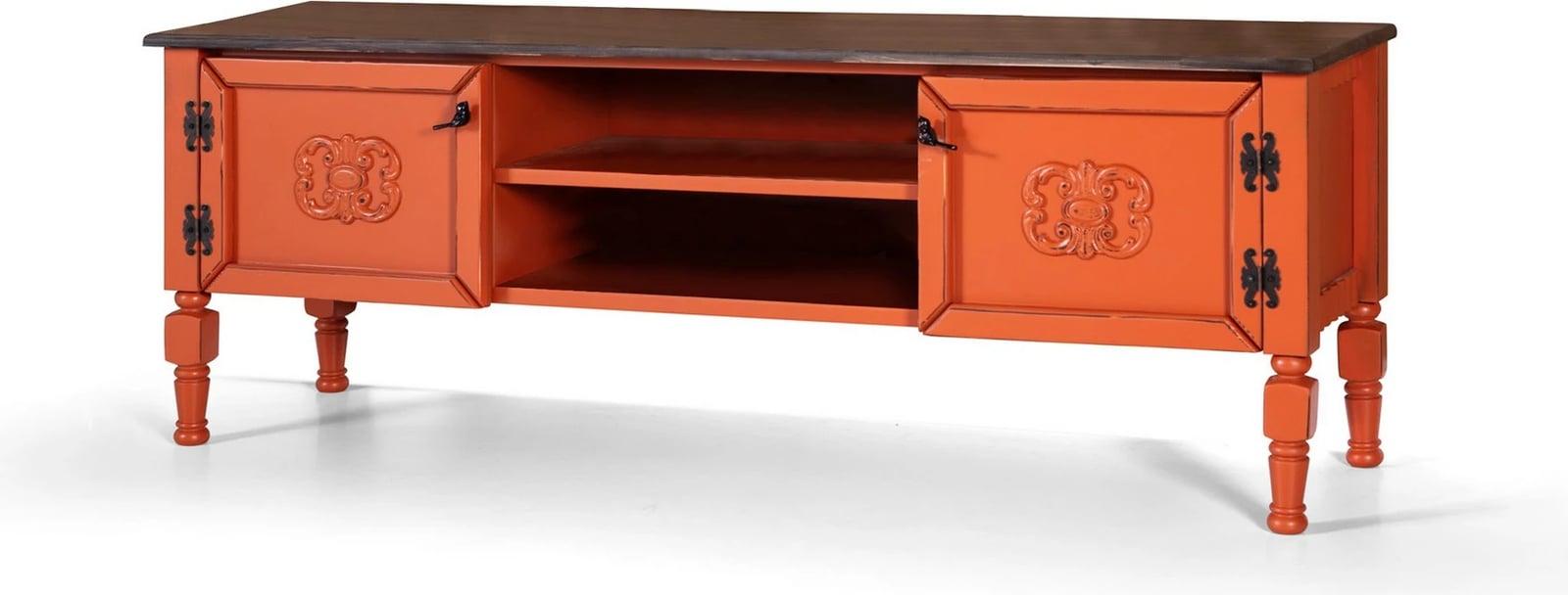 Komodë TV Hanah Home, Ada TV, portokalli
