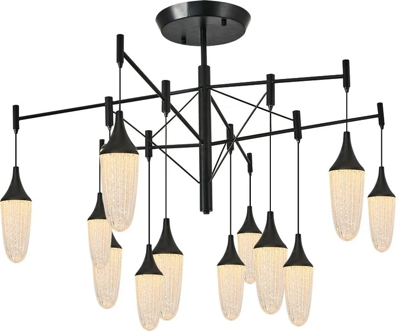 Llambadar Opviq, L1308, ngjyrë e zezë