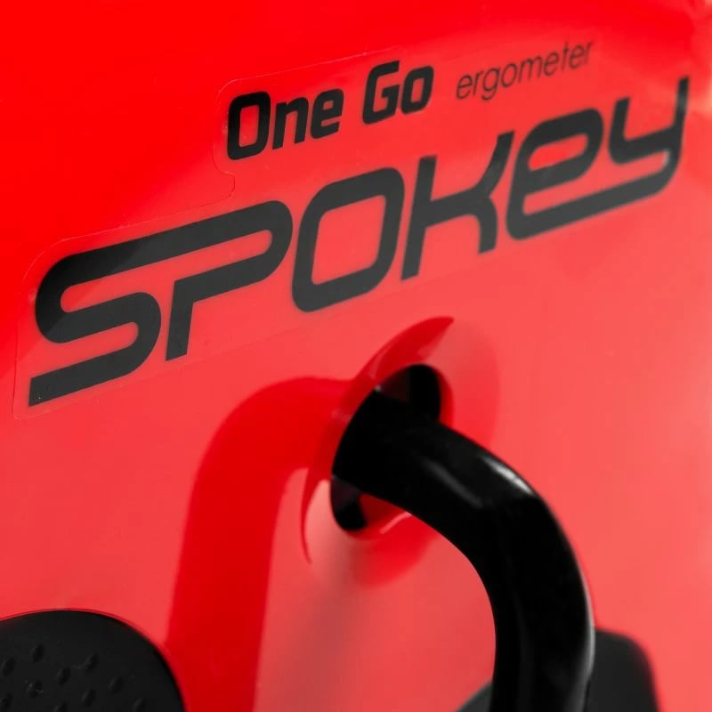 Bicikletë stërvitore Spokey Onego për femra dhe meshkuj, e zezë me të kuqe Bicikletë stërvitore Spokey Onego për femra dhe meshkuj, e zezë me të kuqe