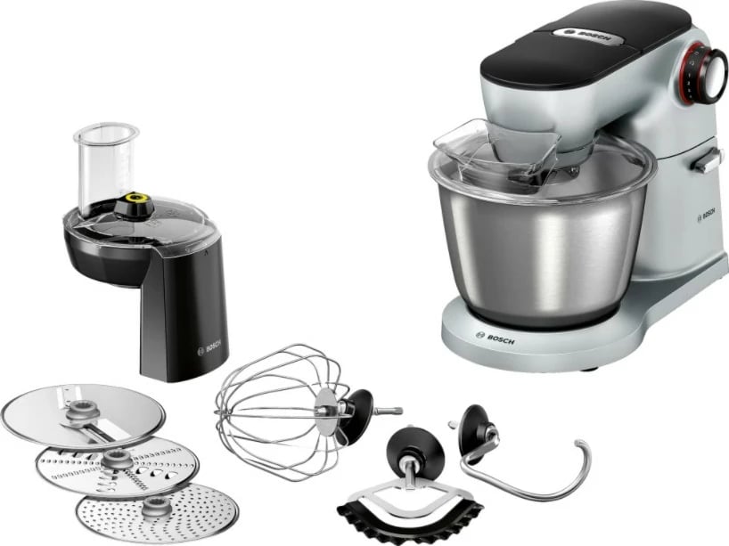 Mikser Bosch MUM9D33S11, 5.5 L, 1300 W, Ngjyrë e zezë dhe argjendtë